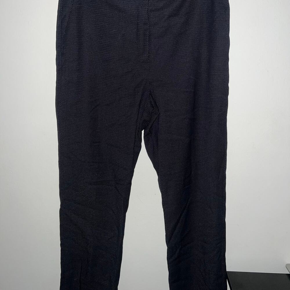 H&M dress pants white polkadots size 4